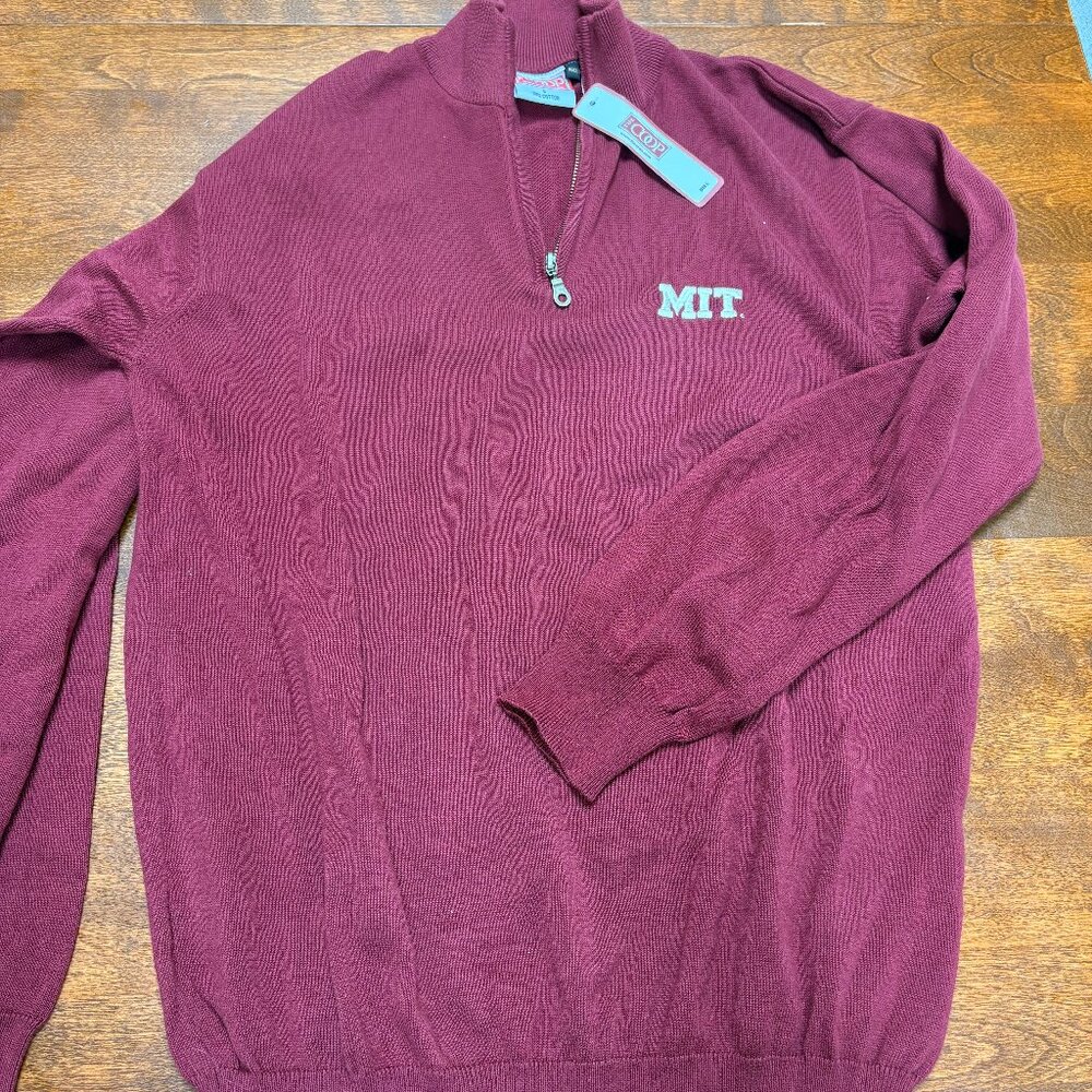 MIT knit quarter zip